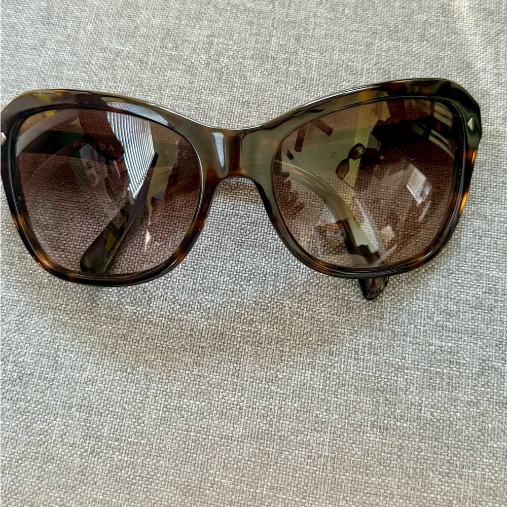Prada Brown Tortoise Sunglasses